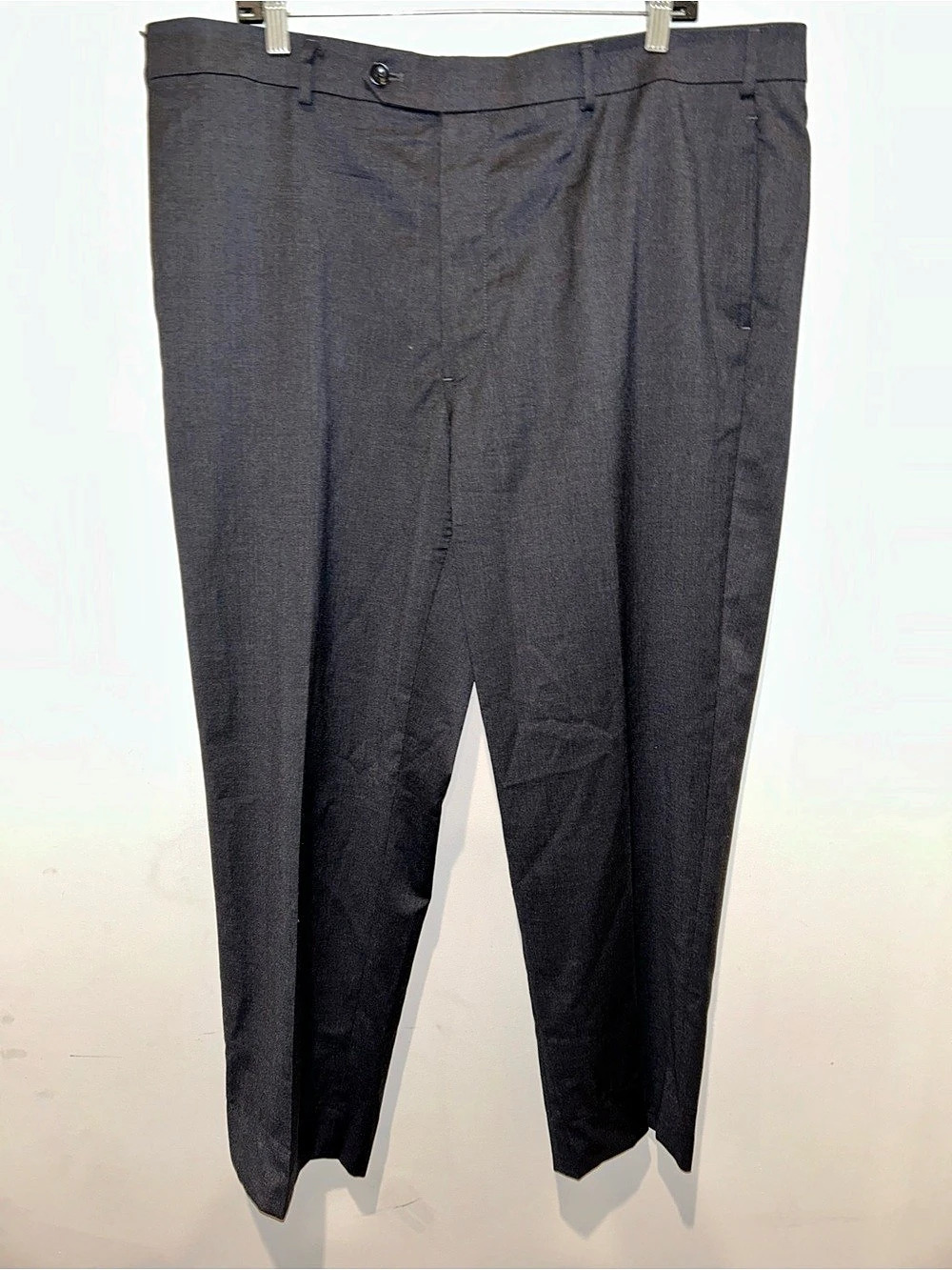 Brooks Brothers BrooksFlex Madison Fit Dress Pants Gray 99% Wool 42x32